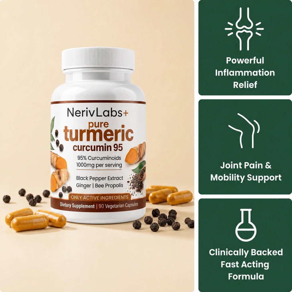Move More Comfortably with Turmeric Curcumin (1,000mg)