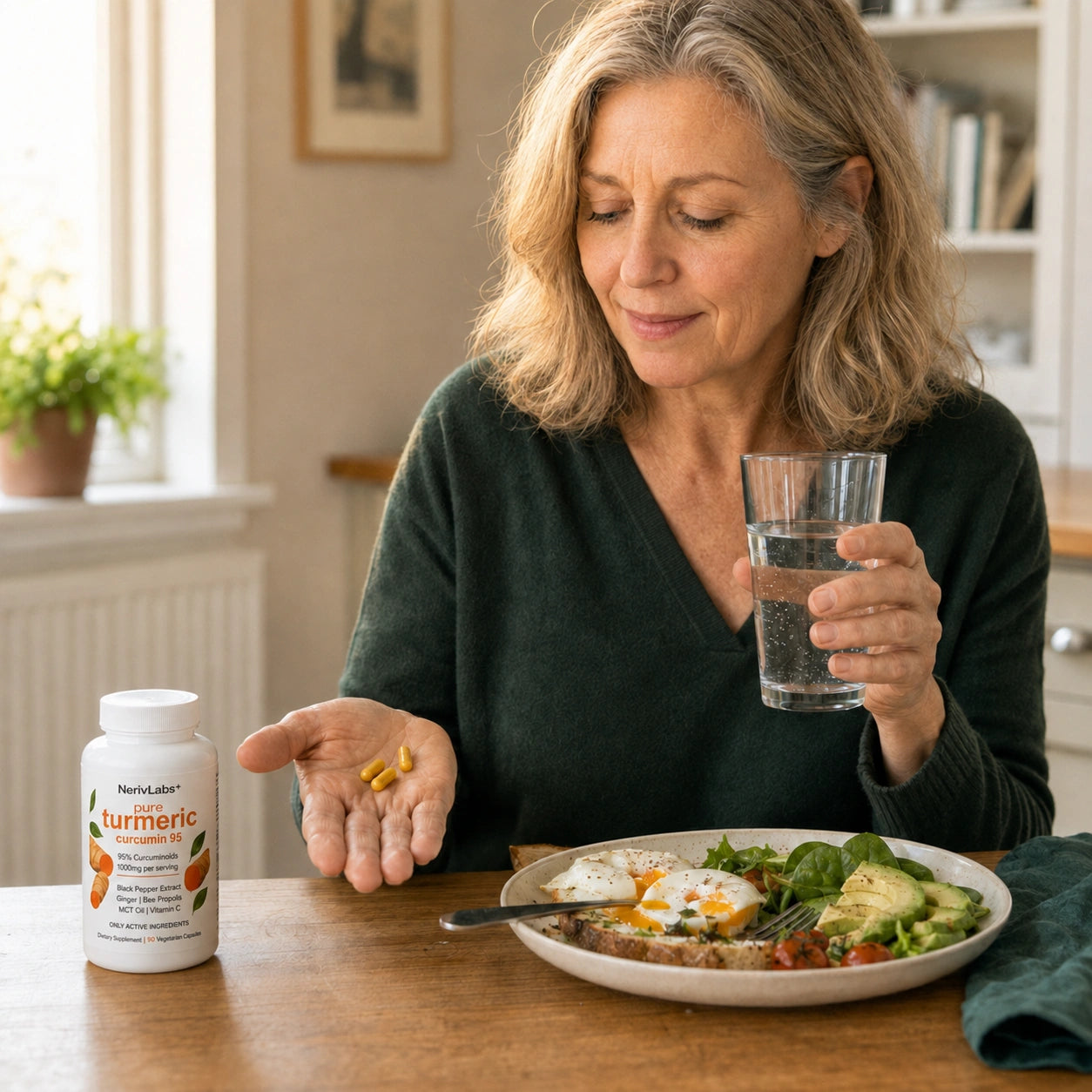 How to take NerivLabs turmeric capsules