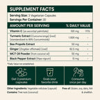 Move More Comfortably with Turmeric Curcumin (1,000mg)