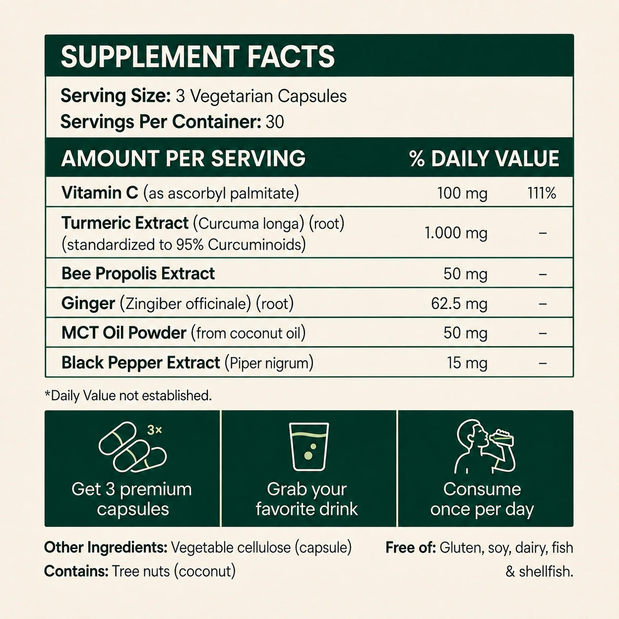 Move More Comfortably with Turmeric Curcumin (1,000mg)