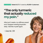 Move More Comfortably with Turmeric Curcumin (1,000mg)