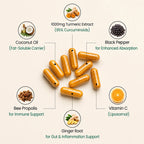 Move More Comfortably with Turmeric Curcumin (1,000mg)